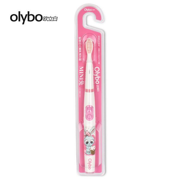 

new olybo h6 sonic electric toothbrush kids ipx-7 children waterproof oral tooth clean brushes 22000rpm dupont brush aaa battery