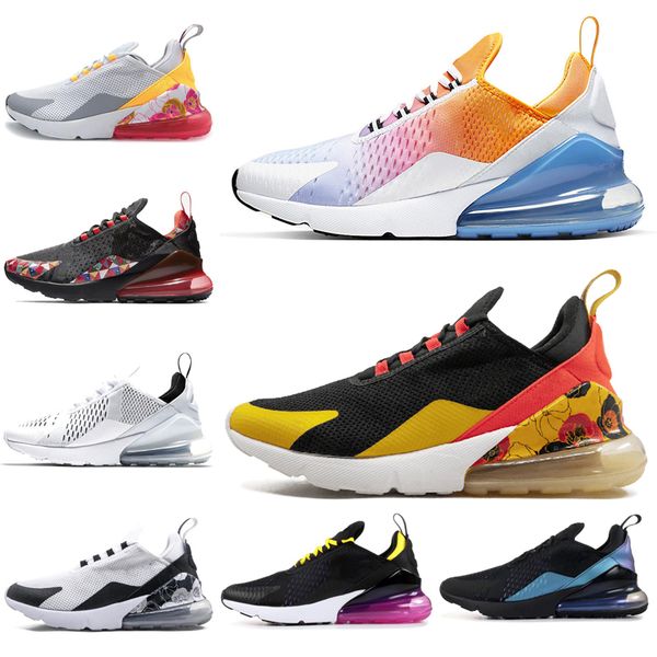 

floral running shoes for women men shoes se triple black white rainbow heel volt orange mens trainer sport sneakers 36-45drop shipping