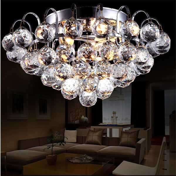 2019 Modern Crystal Ceiling Light Living Room Aisle Balcony Lamp Fashion K9 Crystal Lights Bedroom Lamp Ceiling Light From Ok360 110 56 Dhgate Com