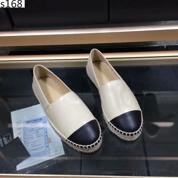 

classic fashion womens classic summer sandals brand espadrilles fisherman shoe low heel leather leisure shoes many color size 35-42, Black