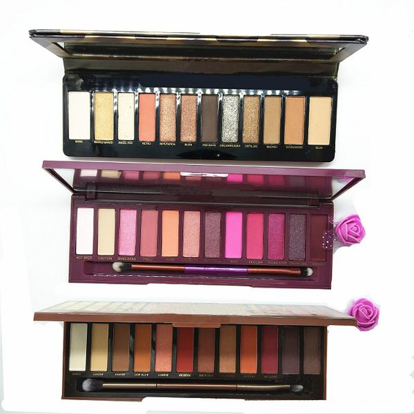 

12 color eye shadow palette heat/cherry/reloaded eyeshadow palettes nude long wear eye pigmented shadow powder makeup ing