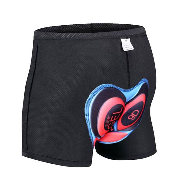 

cycling shorts men women sport underwear shockproof gel pad for mountain bike bicycle shorts culotte bermuda ciclismo, Black