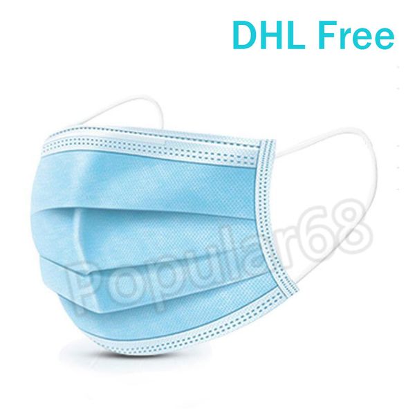 

50 шт 1 коробка 3 слоя пылезащитные маски анти дым аллергии одноразовые маски предотвратить грипп защита рта дышащий здоровый бесплатная дос