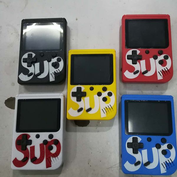 

Sup mini handheld game con ole up plu portable no talgic game player 8 bit 129 168 300 400 in 1 fc game color lcd di play game player