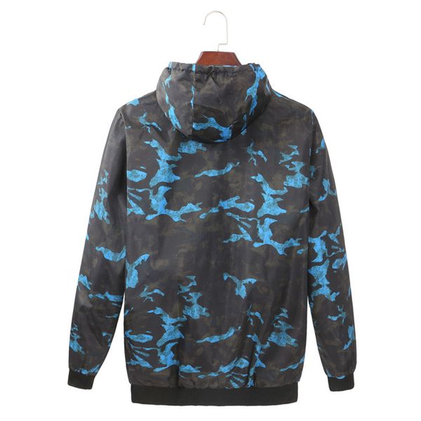 

fashion spring autumn mens casual camouflage hoodie jacket men waterproof clothes men 's windbreaker coat male outwear 4xl new, Black;brown