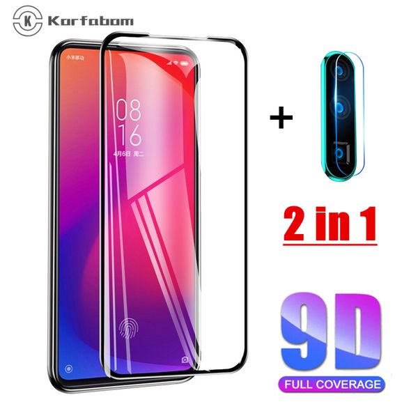 

2 в 1 закаленном екле дл xiaomi cc9 a3 Ѭед 8 8а 7а бѬезенового ела дл Ѭеого пѬимеа