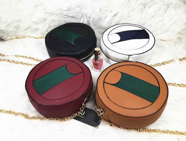 

designer luxury shoulder bag women designer shoulder bag vintage color collision autumn and winter mini round packet fashion cfy911201