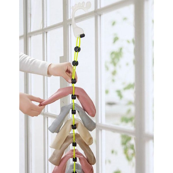 

multifunctional storage rack socks lanyard socks drying clothes hangers home supplies
