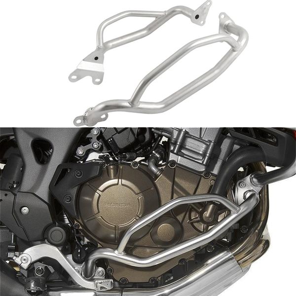 

ljbkoall crf 1000l silver stainless steel lower engine crash bar protector for 2016-2017 crf1000l africa twin