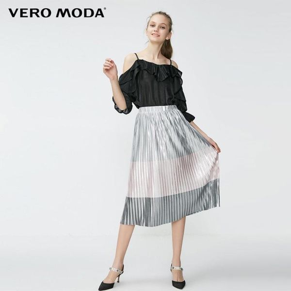 

women's assorted colors pleated skirt 31921g501 | 31921g501, Black