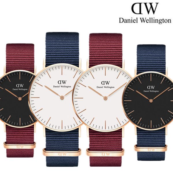 

2019 человек новый даниэль веллингтон DW часы 40 мм и 36 мм женщины кварцевые часы женские часы Relogio Montre Femme унисекс часы группы оптовиков