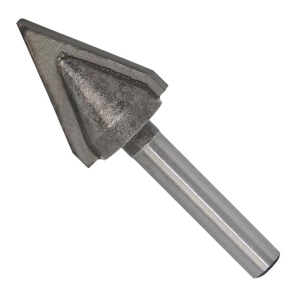 

v groove 60 degrees milling cutter trimming machine woodworking oblique tool