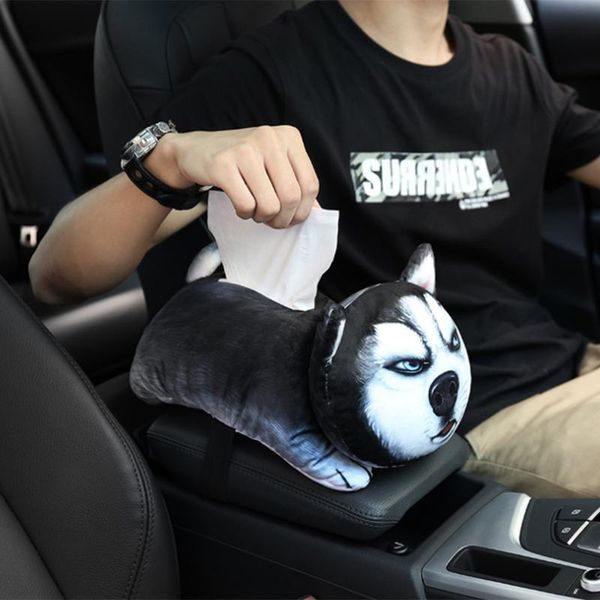 

universal cute animal car tissue holder back hanging tissue box covers napkin paper towel box holder case paper towel