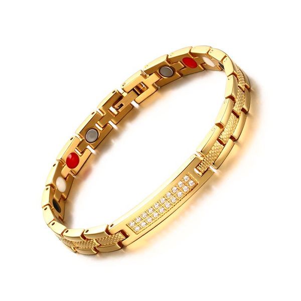 

healthy 316l stainless steel bangles bracelets for women daughter girl friend birthday presents, Black