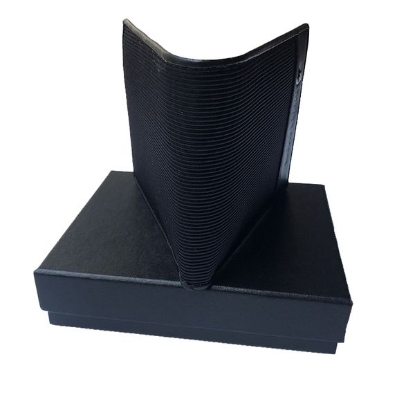 

leather men's business short luxury wallet mb card holder high-end gift box holder classic fashion designer wallet, Red;black