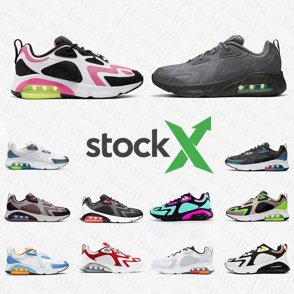 

stock x just 200 mens running shoes 200s bubble pack stone brown pastel blue voltage purple teal women men trainers sports designer sneakers