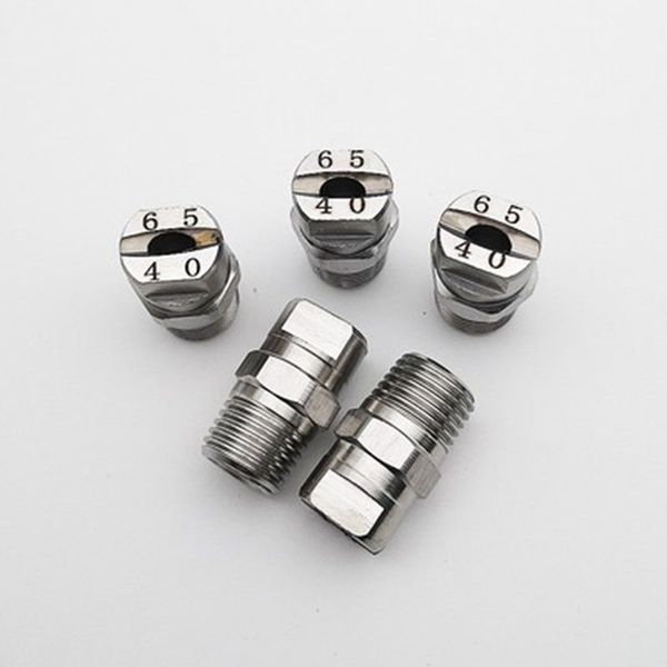 

1/4" 6510 6540 industrial flat fan nozzle, vee jet water spray nozzle, industrial cleaning nozzle