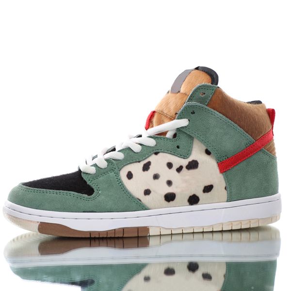 

sb dunk hi pro bota high sneakers men women leopard walk suede running shoes skateboard basketball shoe designer trainers chaussures