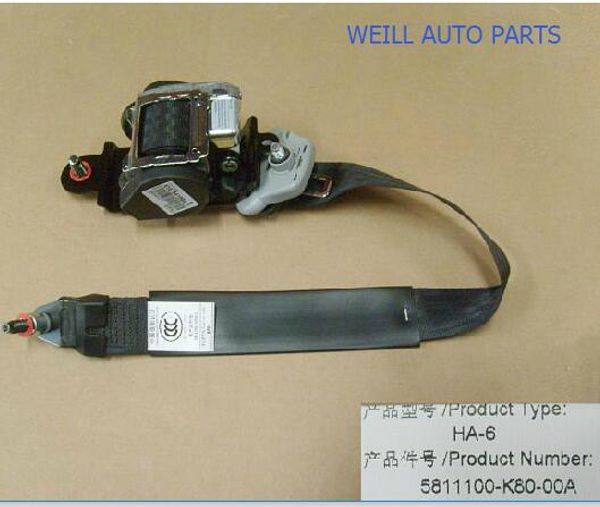 

weill 5811100-k80-00a seat belt for great wall haval h5