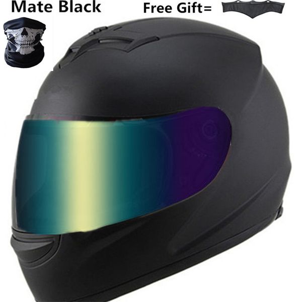 

dot motorcycle full face helmet dark visors sun shield lightweight abs motorbike touring sports with removed neckerchief winter