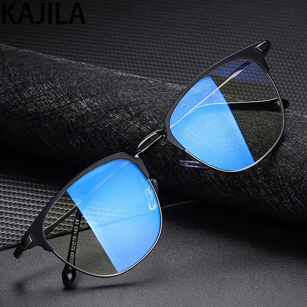 

computer glasses for men 2020 oval frame reading gaming eyeglass anti blue light blocking glasses oculos de grau feminino, White;black