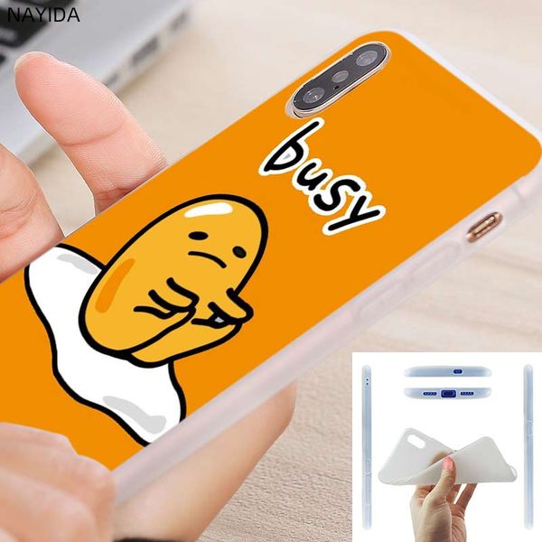 

soft phone case for iphone 11 pro x xr xs max 8 7 6 6s 6plus 5s s10 s11 note 10 plus huawei p30 xiaomi cover pretty love gudetama lazy