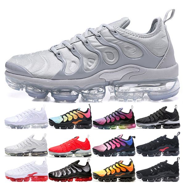 

Hot Sale Cool Grey Plus Trainers Sports Men Womens USA Volt Hyper Violet BE TRUE SUNSET White red Grape Zebra Running Shoes