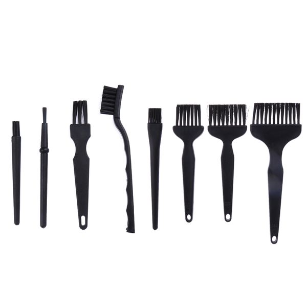 

8pcs/set bga rework anti-static brush pcb cleaning tool esd pcb brush electronic component cleaning tools good