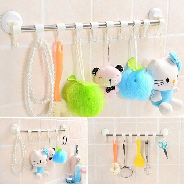 

firm 2019 seamless wall sticky hooks kitchen bathroom nail hanger holder
