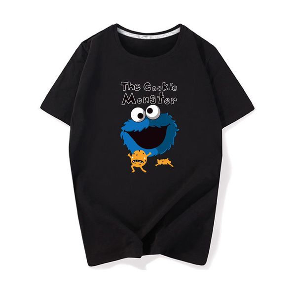 

причудливые мужские дизайнерские футболки бренд хлопок половина рукава творческий простой личность летняя мода повседневная с коротким рукав, White;black