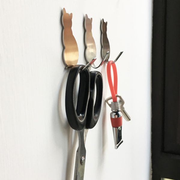 

stainless hook stickers towel water durable door kitchen bathroom