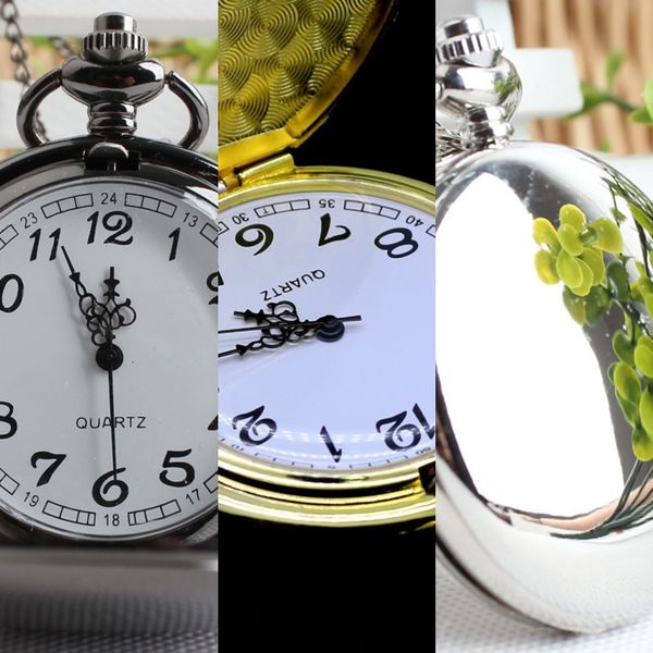 

creative fashion polished metal black quartz creative fashion polished metal black pocket watch quartz pocket watch, Blue