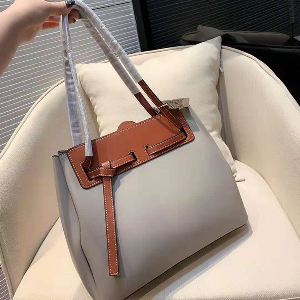 

color bump 2020 new fashion handbag texture cowhide leisure shoulder bag bags totes leather womens tote handbags hipping