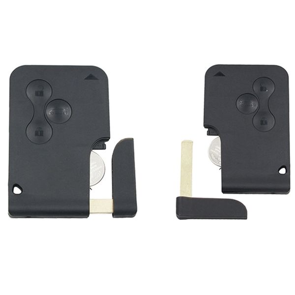 

2 for megane smart card 3b 433mhz pcf7947 semi-intelligent remote key