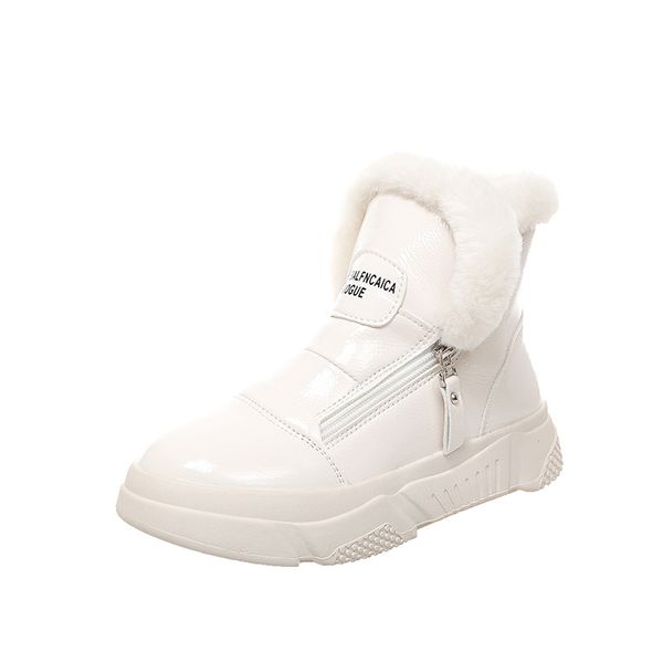 

new 2019 winter snowshoe for women fashionable ankle boots thickened warm waterproof non-slip cotton shoes, Black