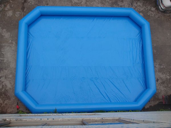 Acqua Walking Ball Pool 6x10m PVC commerciale di alta qualità Grandi piscine gonfiabili Piscina di palline Spedizione gratuita Pompa gratuita