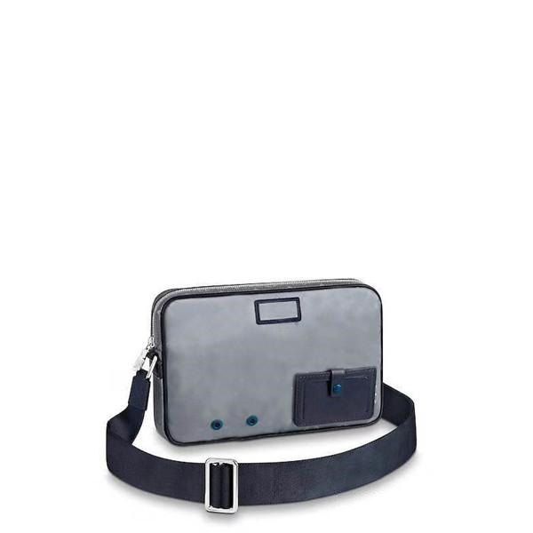 

2020 free shipping classic luxury matching leather Canvas men Shoulder Bags best quality handbag 43918 size 28 cm 19 cm 6 cm