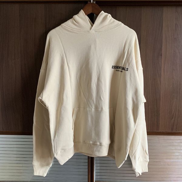 

essentials 19ss fear of god hoodie mens designer hoodies hip hop streetwear new men star sweatshirts clothing sale, Black