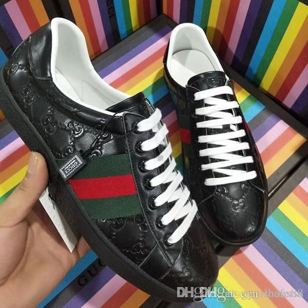 

fashion men skateboard shoes luxury low help casual shoes superstars printed leather classic basketball gym shoes with box, Black