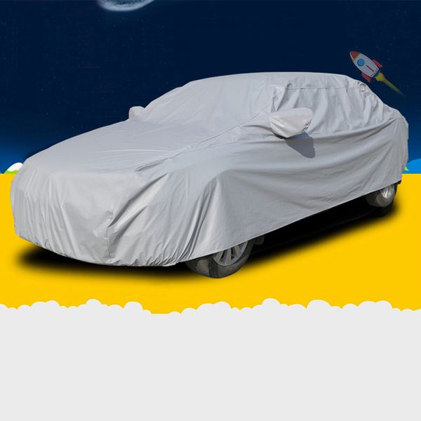 

awning car cover on the car in summer winter sun rain snow ice protector shade windshield full covers outdoors
