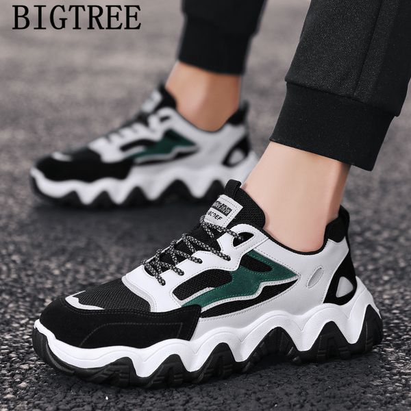 

breathable men shoes sneakers sport shoes dad sneakers men 2020 summer homme zapatillas hombre casual tenis, Black
