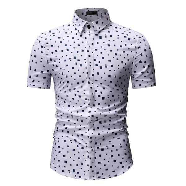 camisa hawaiana blanca