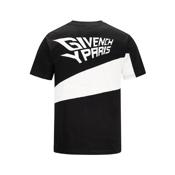 

spring summer giv luxury brand designerd cotton t-shirts mens casual tees fashion luxury print tshirt men givengchy streetwear hip hop, Black;brown