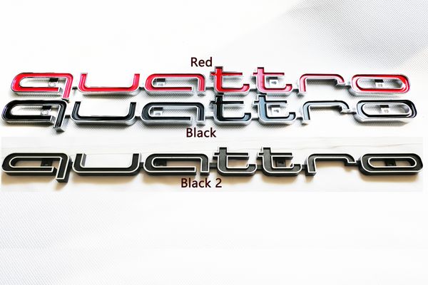 

rs ил 3d наклейки пеѬедн мблема quattro Ѭеека знак обѬезка дл audi a1 a3 a4 a5 a6 a7 a8 q3 q