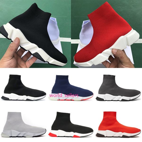 

дешевые платформа скорость тренер мужские женские носки обувь черный белый красный мужчины женщины высокое качество мода роскошные дизайнерс