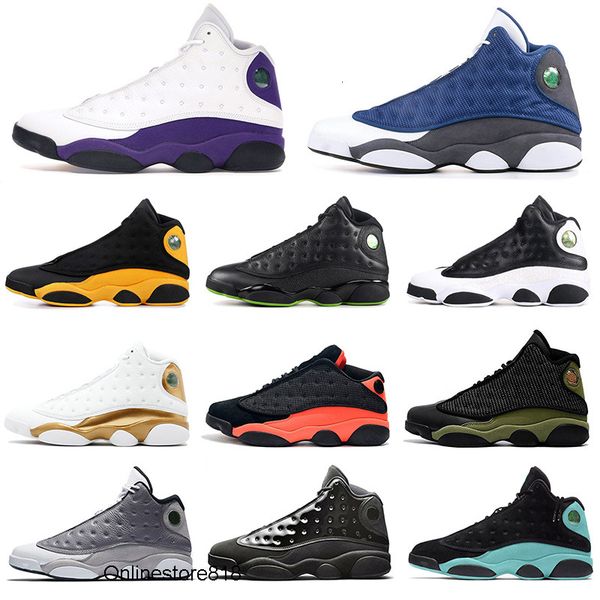 

лучшие дизайнерские баскетбольная обувь 13 суд фиолетовый лейкерс jumpman 13s xiii flint hyper royal hyper royal gray toe navy спортивные тр