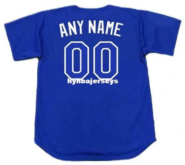 

custom los angeles stitched 2003 majestic vintage "customized" baseball jersey retro mens jerseys shirt, Blue;black