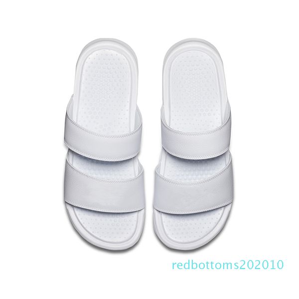 

2019 men women designer slippers benassi black white red striped sandals causal non-slip summer slippers flip flops slipper size 36-45 r10
