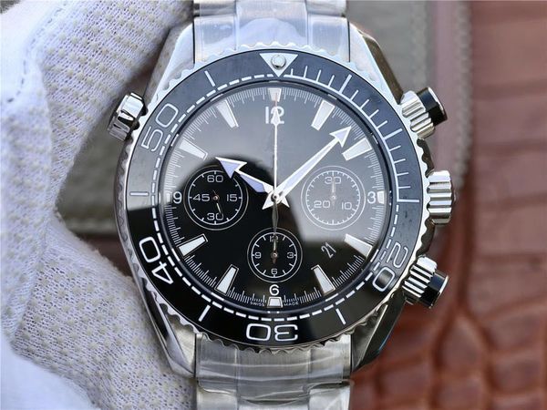 

n automatic mechanical timing men watch 7750 movement super luminous designer watches luxury mens watches relojes de lujo para hombre, Slivery;brown