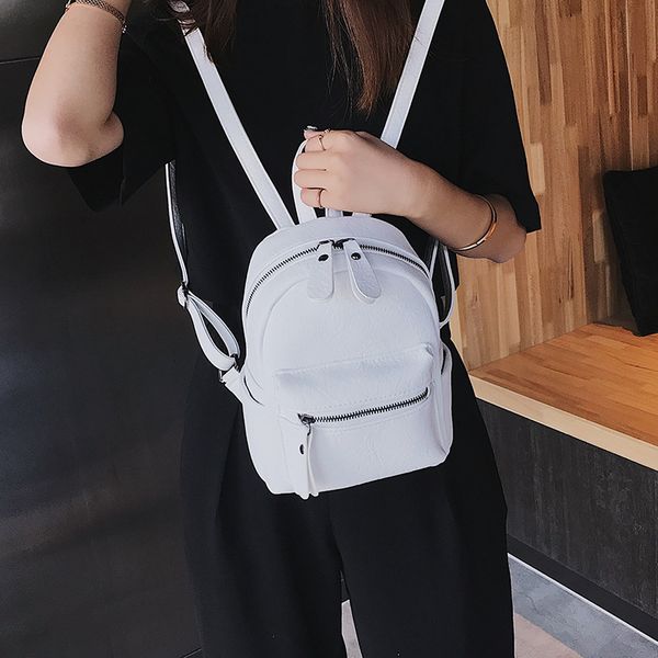 

2020 new fashion shoulder bag ladies small backpack korean casual outdoor shopping bag women